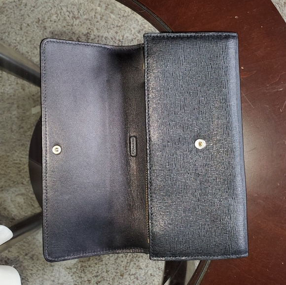 Coach Soft Leather Wallet with card slot on back - Picture 2 of 13